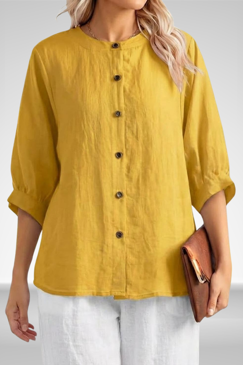 Mireille | Linnen Blouse