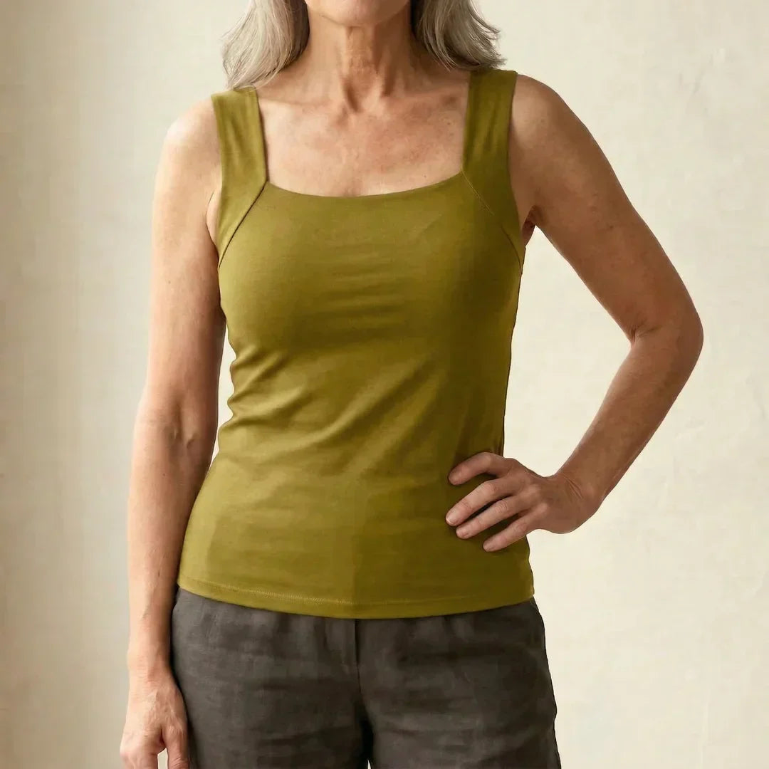 DELACROIX | Martine-tanktop met ingebouwde beha