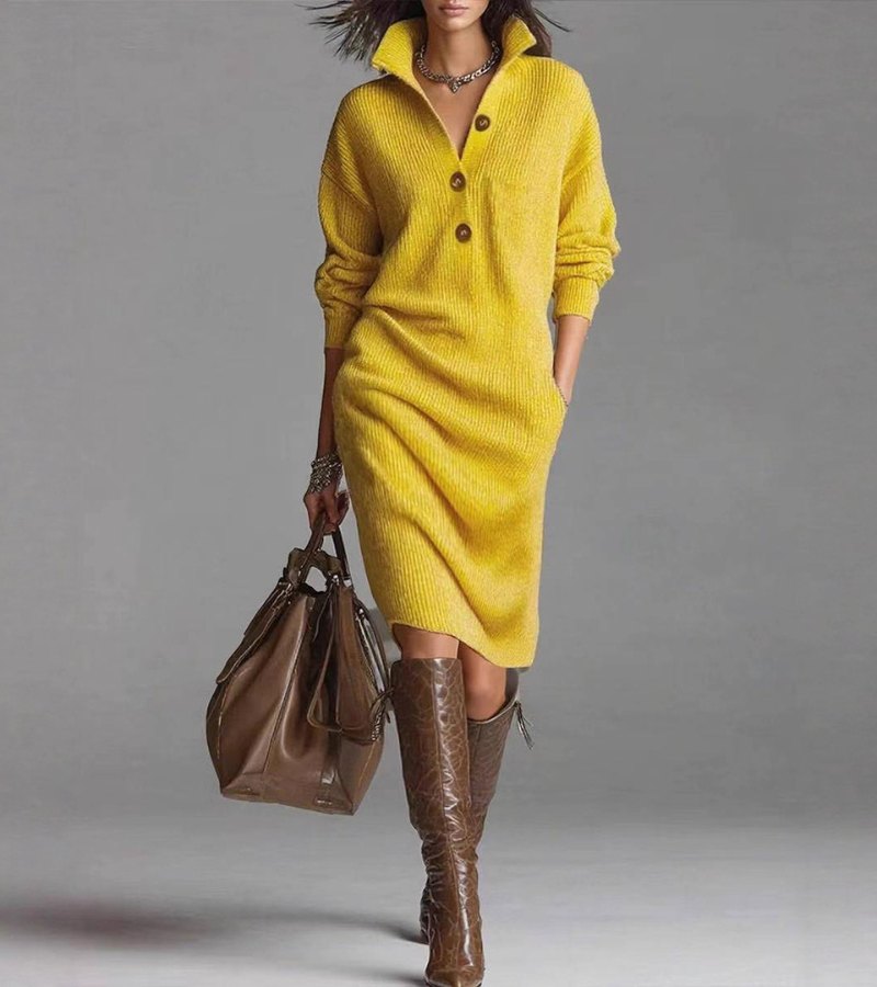 Apple™ - Warm Elegant Jurk | Comfortabel