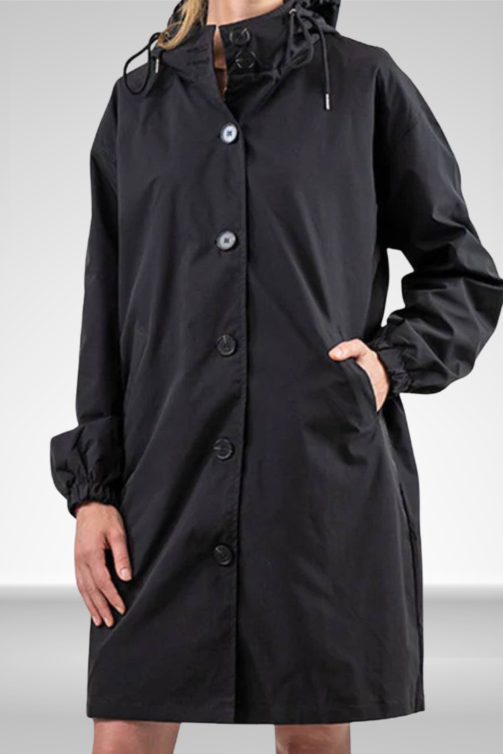 Delilah | Gevoerde Windbreaker Regenjas