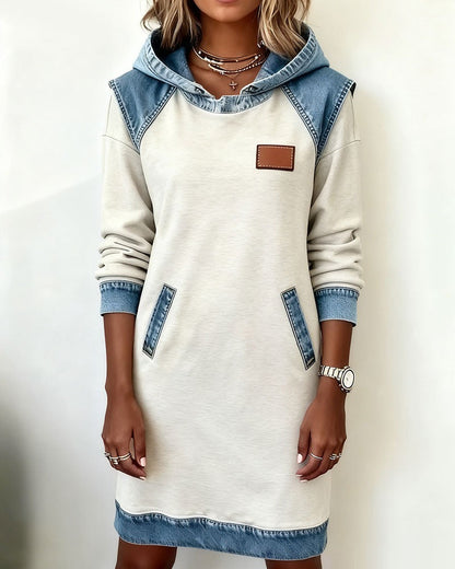 Angelica™ – Moderne jurk met capuchon
