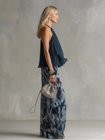 Eleonora™ | Elegante set met top met ruches