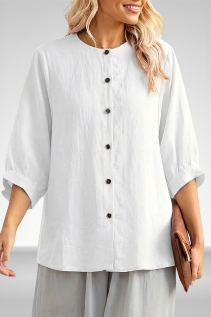Mireille | Linnen Blouse