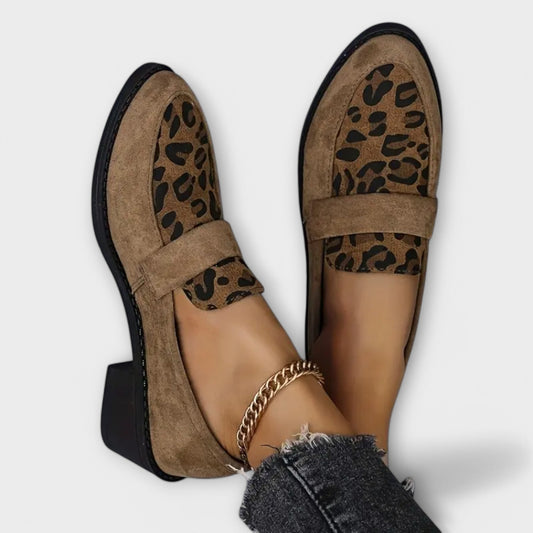 Elisa - Elegante Dameschoenen met Luipaardprint