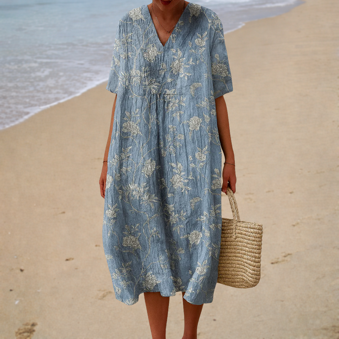 Angela | Casual Lange Jurk