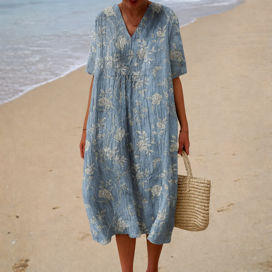 Angela | Casual Lange Jurk