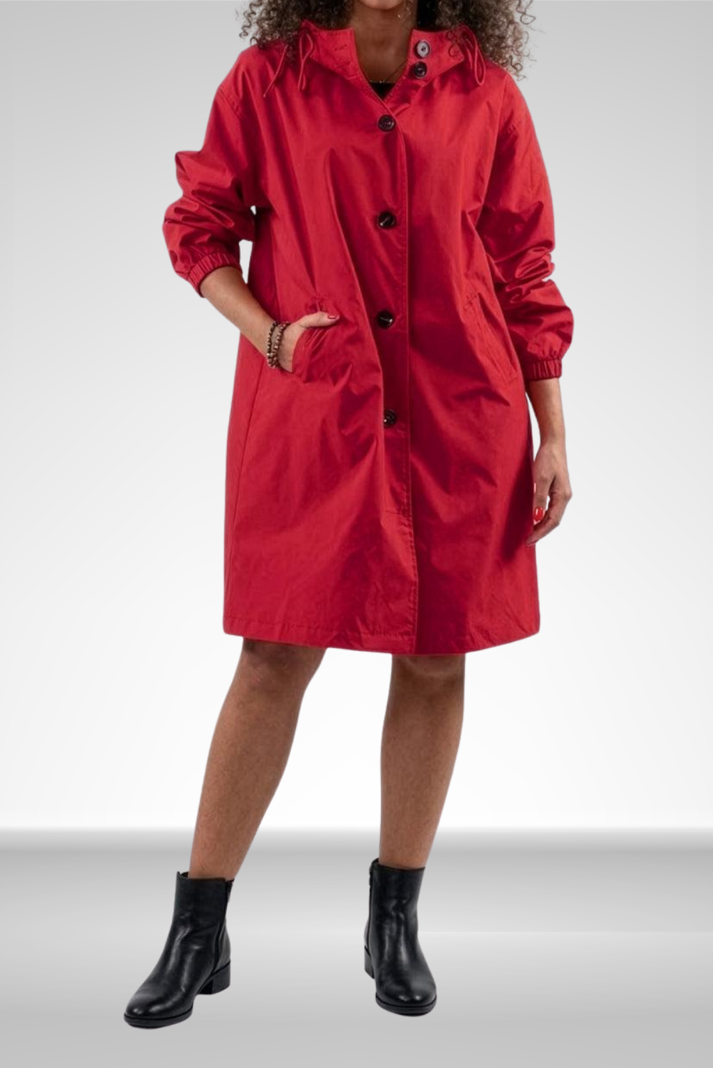 Delilah | Gevoerde Windbreaker Regenjas