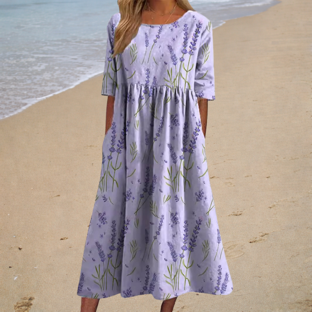 Eleonora | Midi Boho Jurk