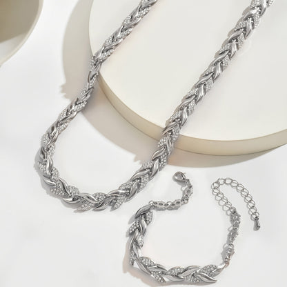 Claudine™ | Handgemaakte ketting in de vorm van een vissenstaart