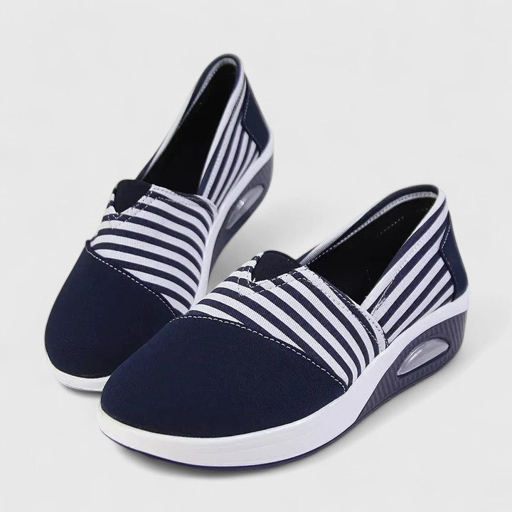 Onora - Slip-on schoenen met strepen