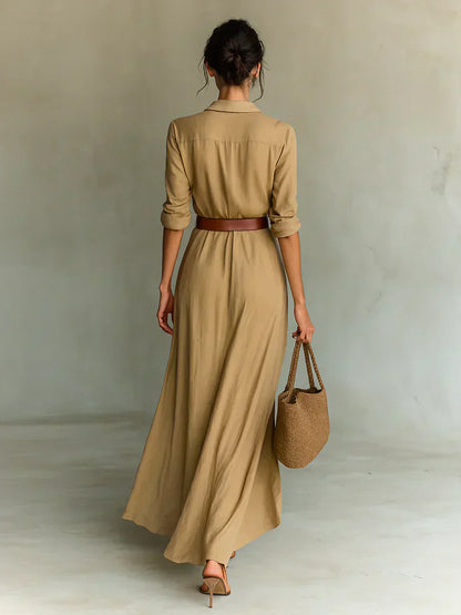 Camilla™ | Chemisierjurk met riem