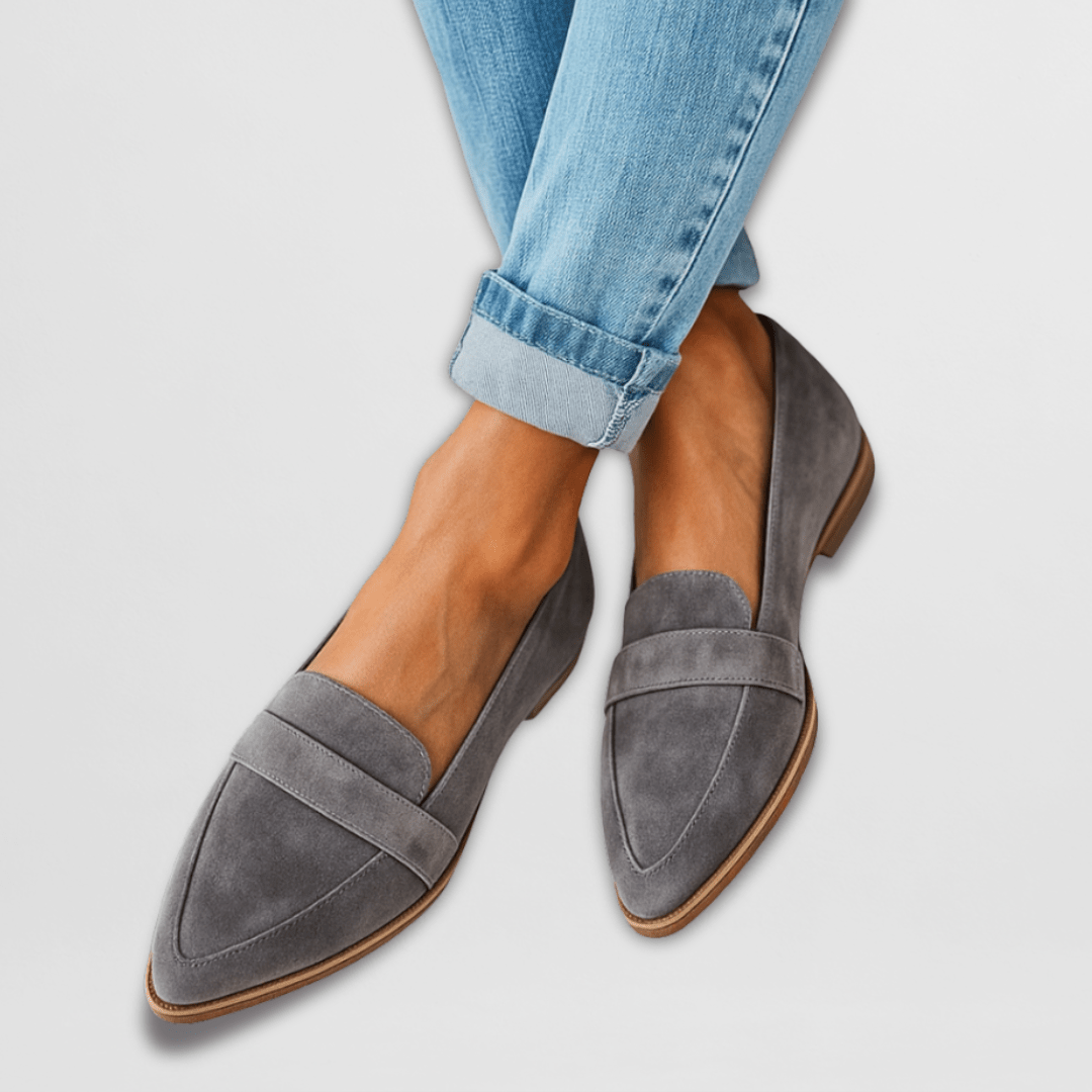 Helen | Orthopedische zachte suède slippers