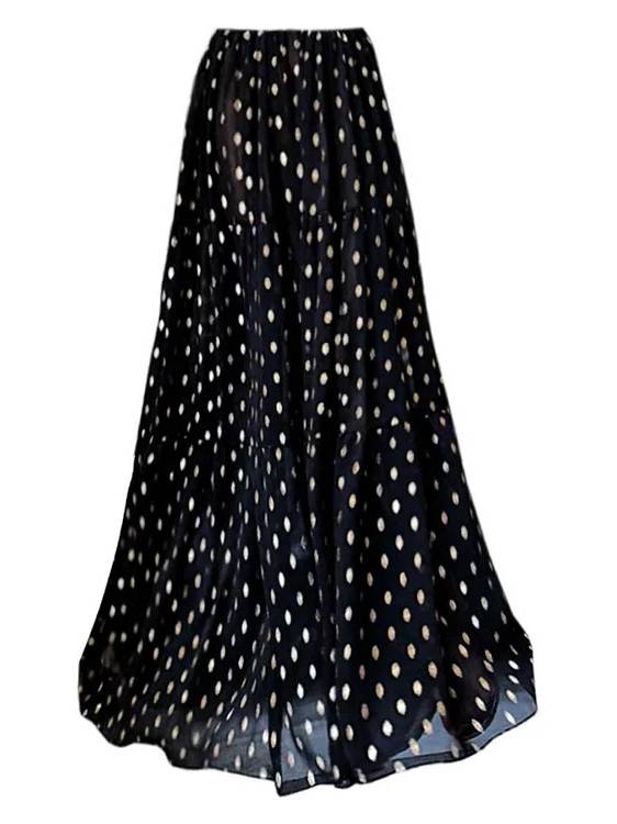 Eén-delig Badpak en Overskirt Set-Overskirt
