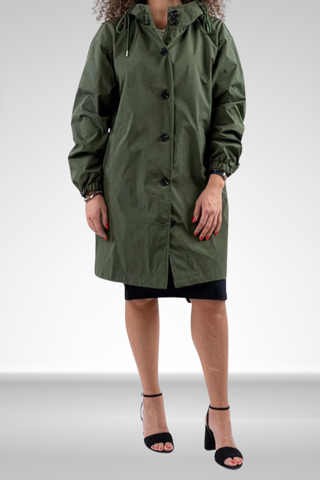 Delilah | Gevoerde Windbreaker Regenjas