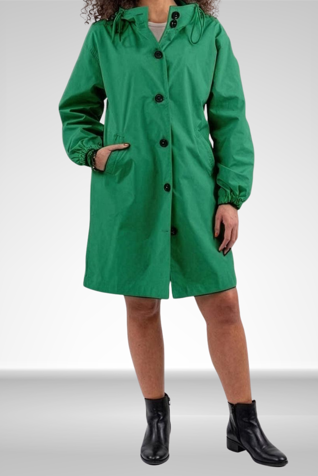 Delilah | Gevoerde Windbreaker Regenjas