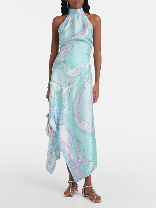 Unieke Psychedelische Swirl Print Rok Twee-delige Set