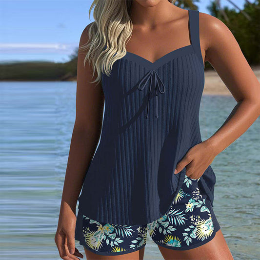 Tankini met zwemshort