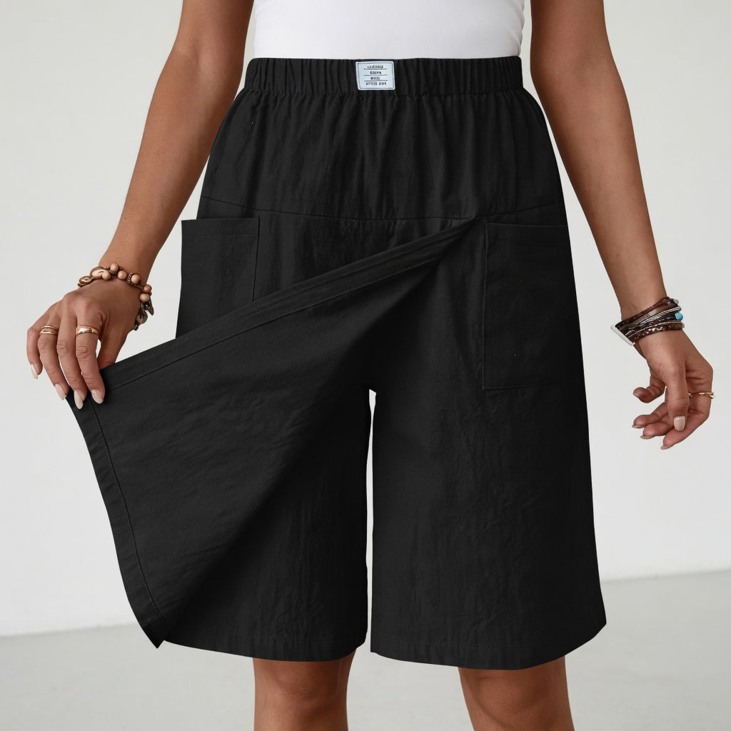 Libertine™ — Skort met elastische tailleband en zakken voor actieve vrijheid