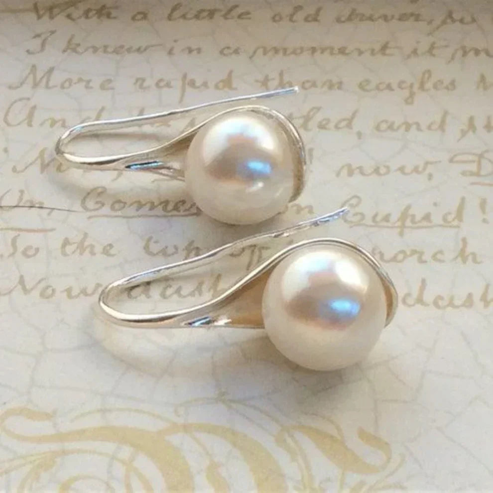 Vintage Oorbellen met Parels
