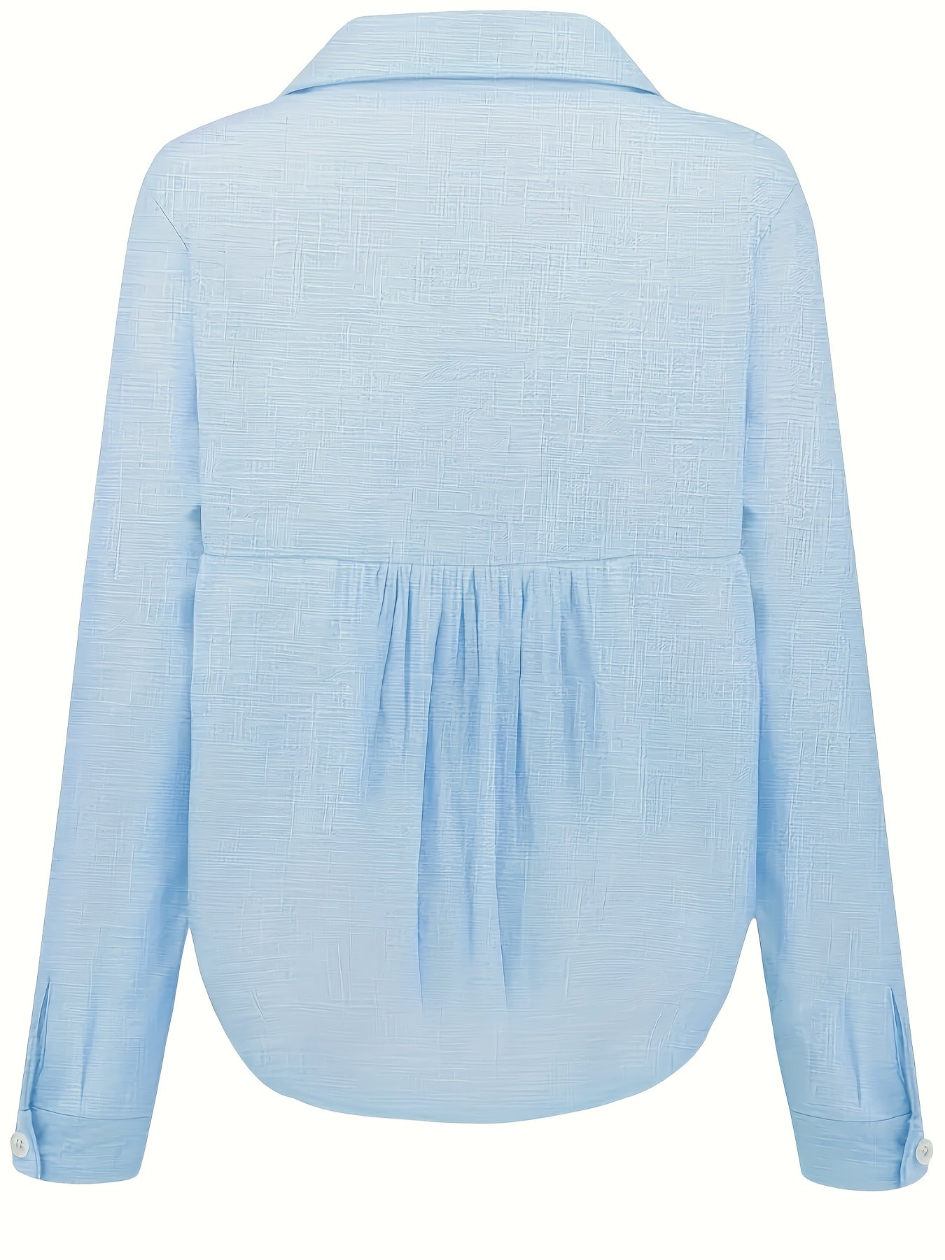 Casual Shirt - Knopsluiting Ontwerp & Lange Mouwen Dekking