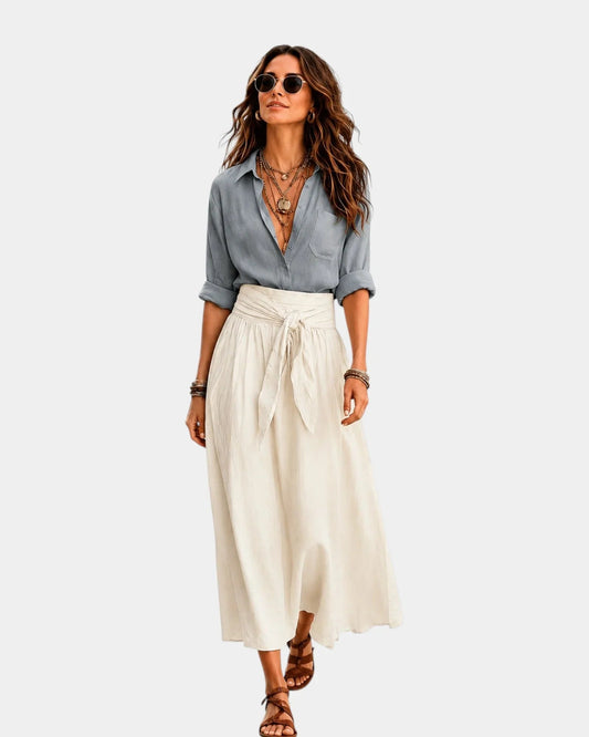 Denise | Midi-jurk + blouse aanbieding