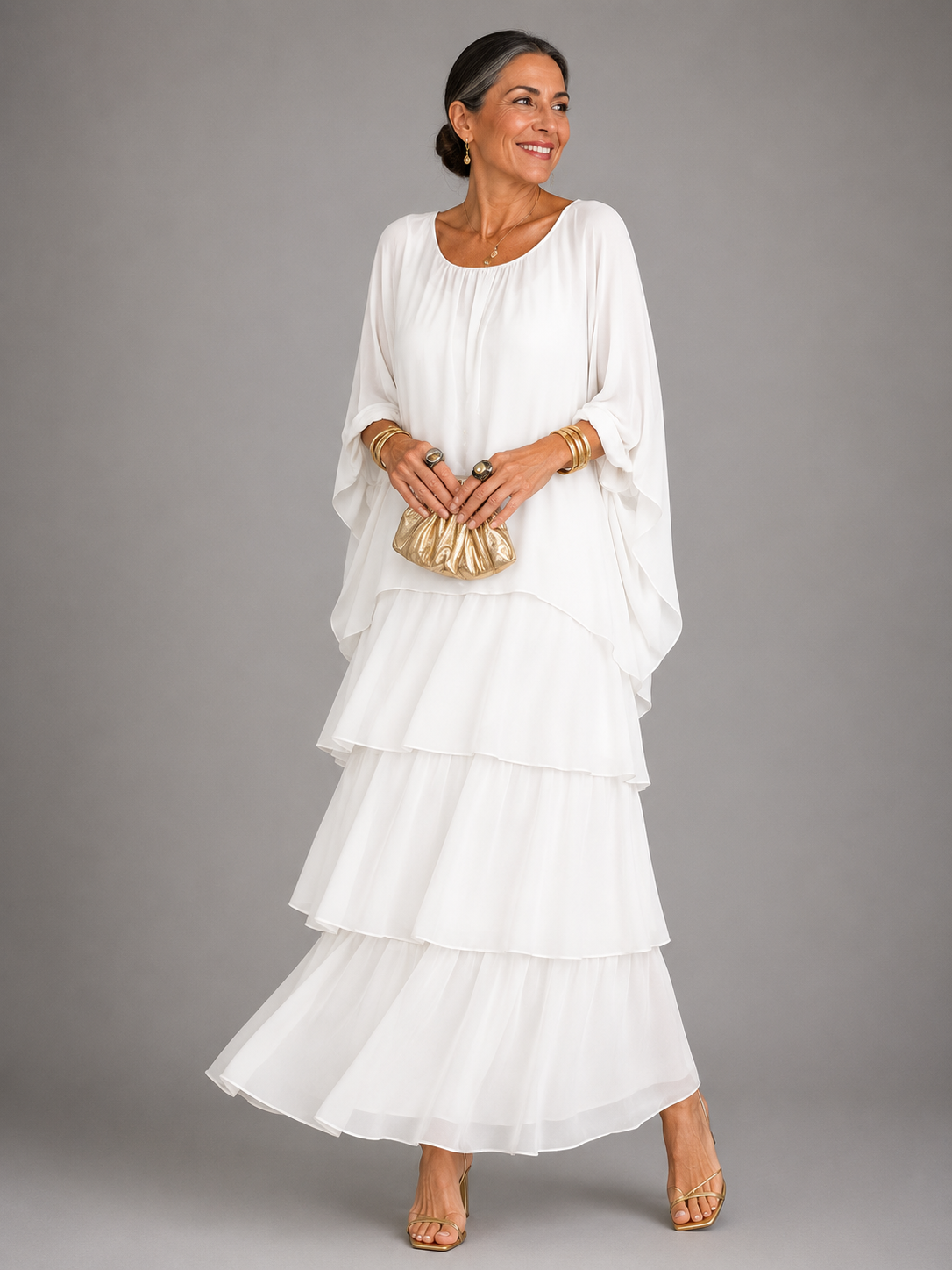 Lara™ | Elegante, soepel vallende maxi-jurk
