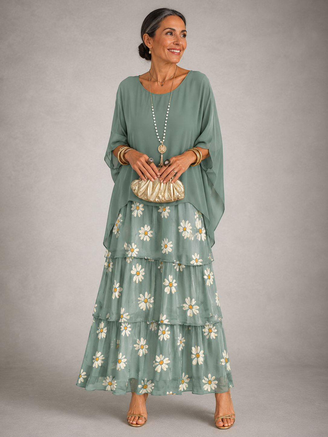 Lara™ | Elegante, soepel vallende maxi-jurk