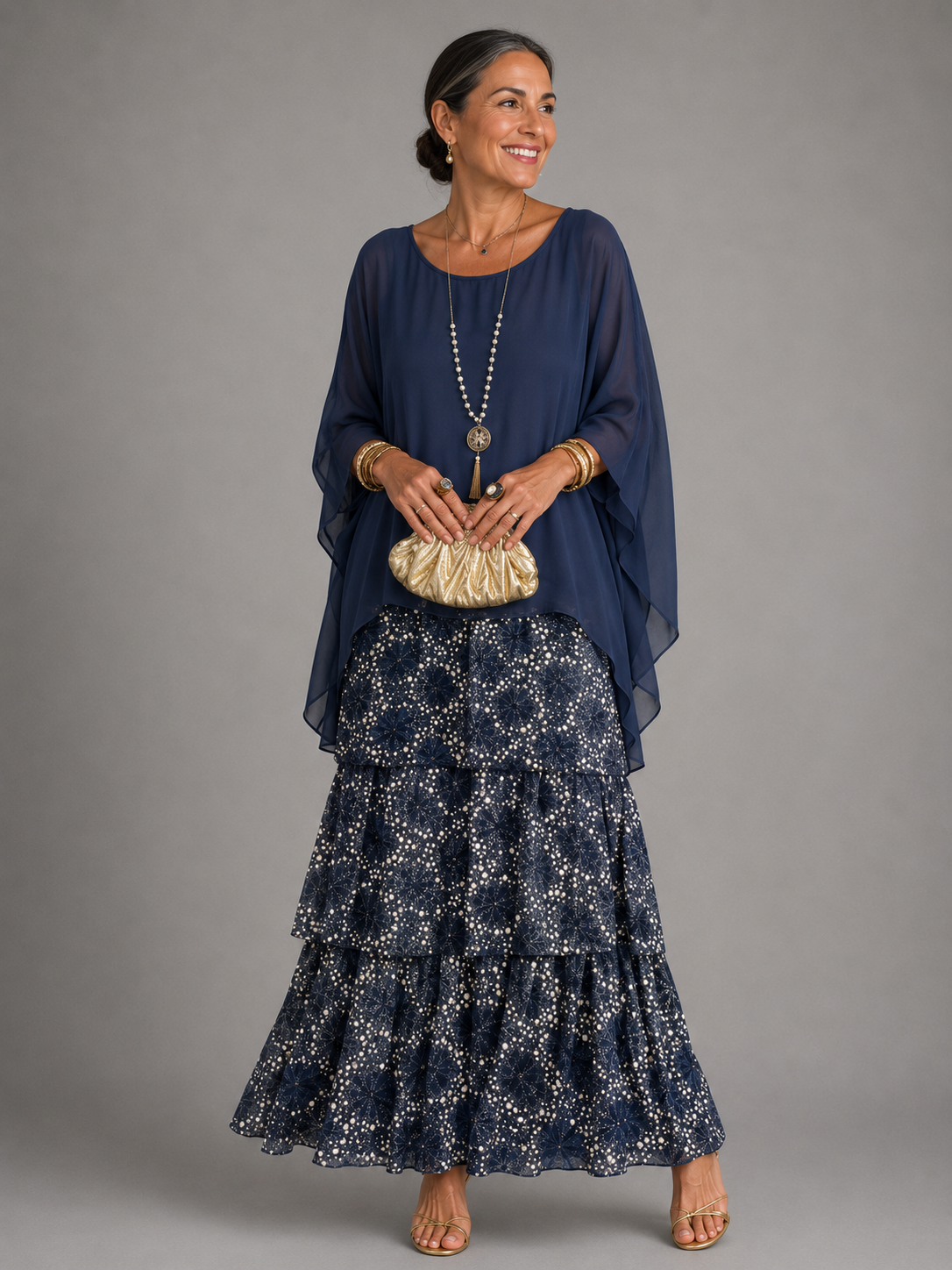 Lara™ | Elegante, soepel vallende maxi-jurk