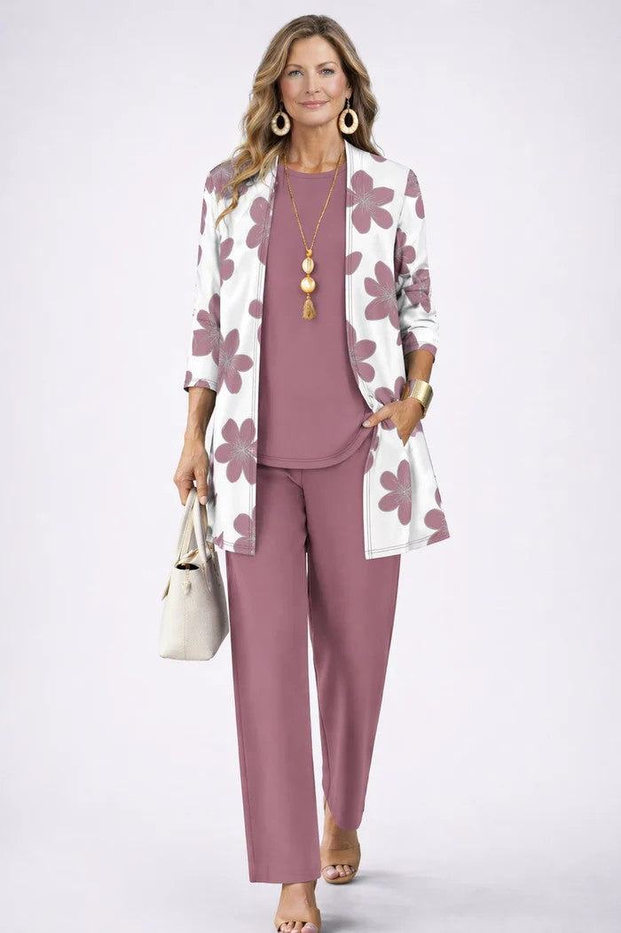 Elsera – Elegante driedelige set in klassieke stijl