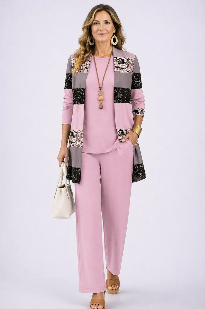 Elsera – Elegante driedelige set in klassieke stijl