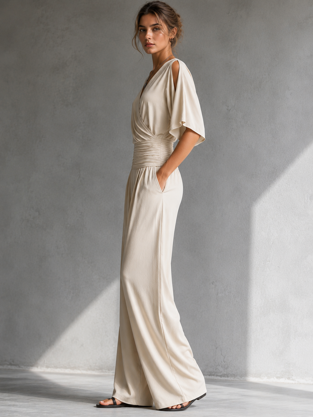 Chiara - Elegante jumpsuit met open schouders