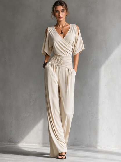 Chiara - Elegante jumpsuit met open schouders