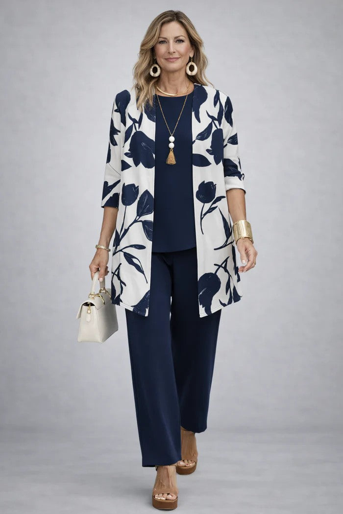Elsera – Elegante driedelige set in klassieke stijl