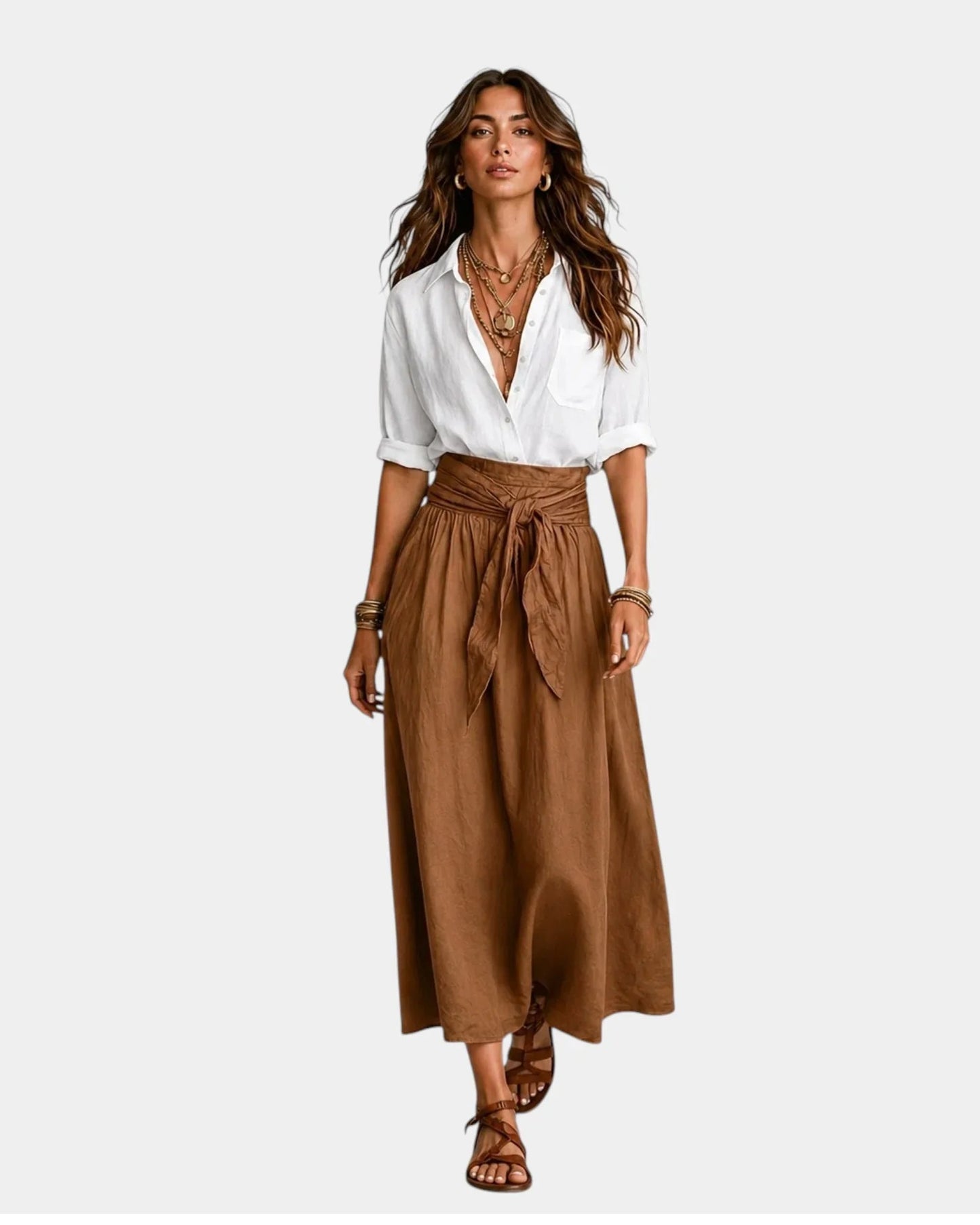 Danika | Midi-rok + gratis blouse