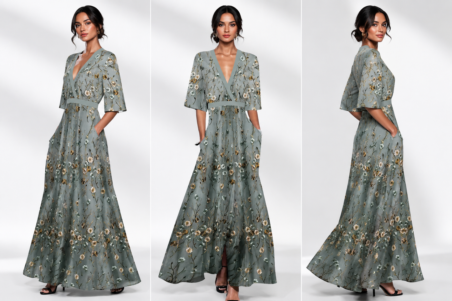 Selora | Bloom Flow Maxi Jurk