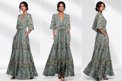 Selora | Bloom Flow Maxi Jurk