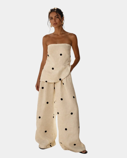 Djamila | Mediterrane set met stippen
