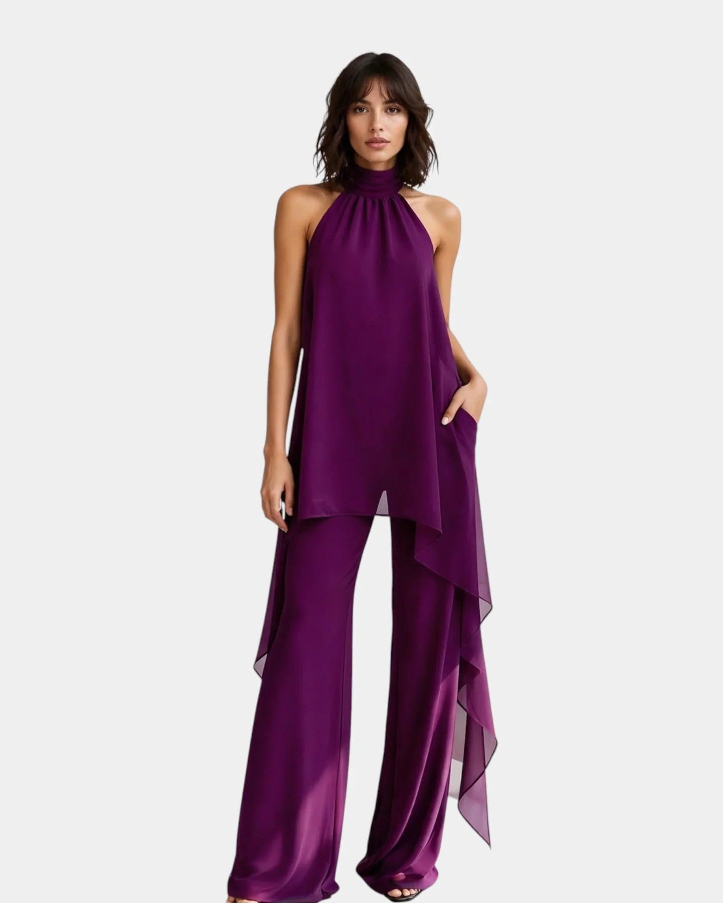 Tilda | Set blouse met elegante broek