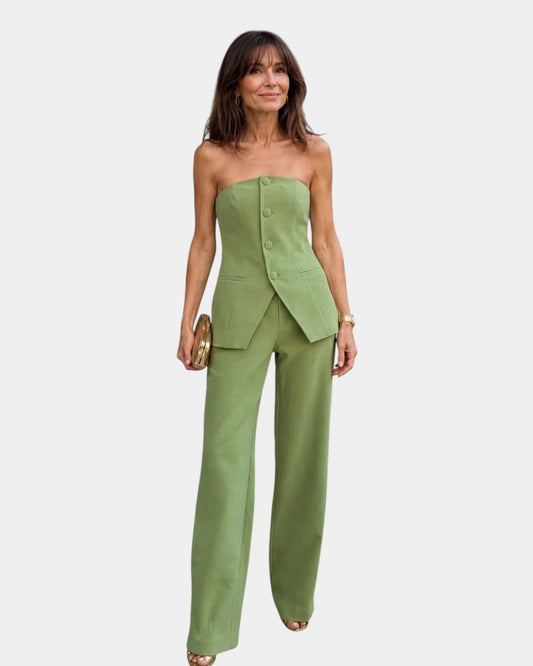 Eda | Set met top en wijde broek