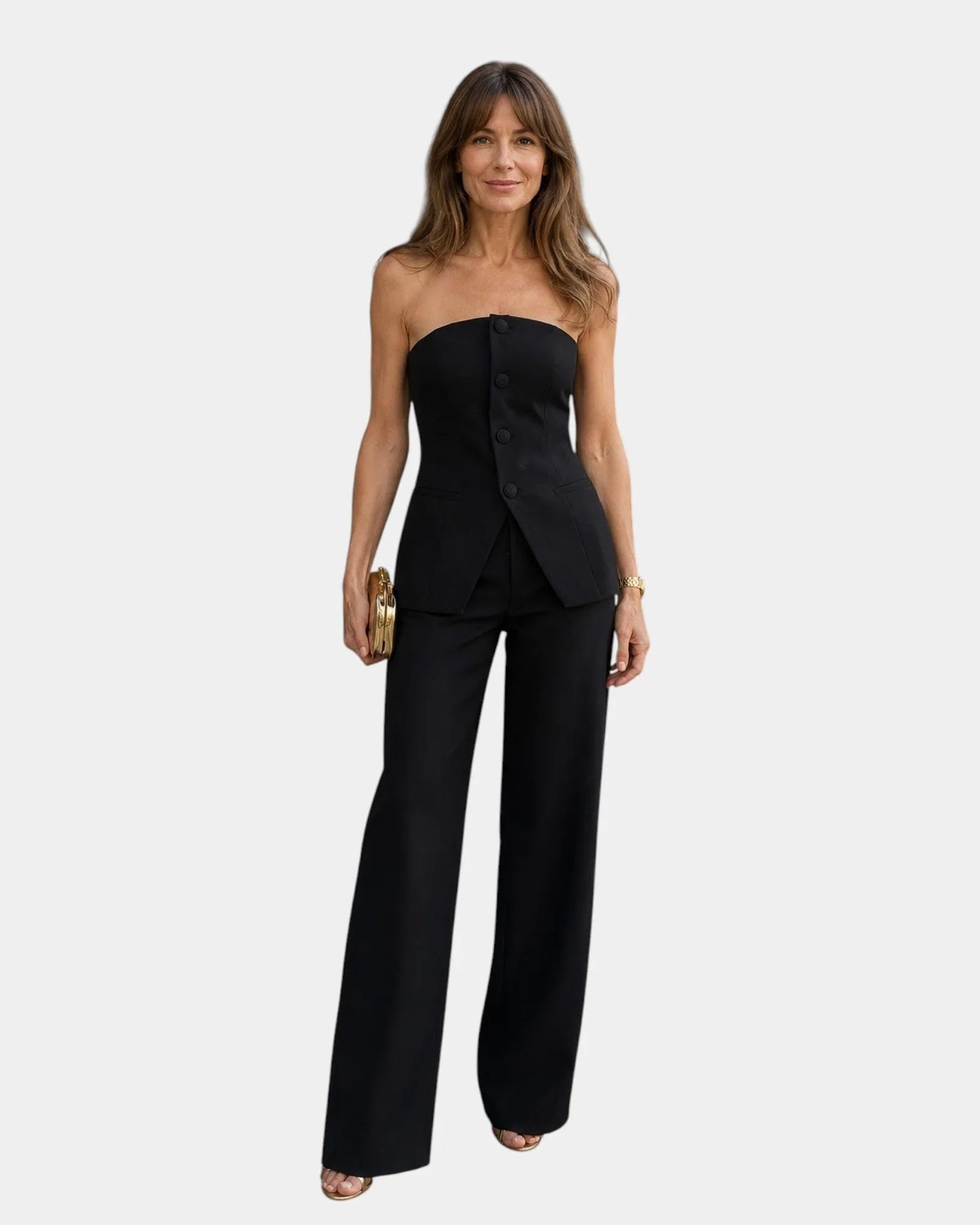 Eda | Set met top en wijde broek