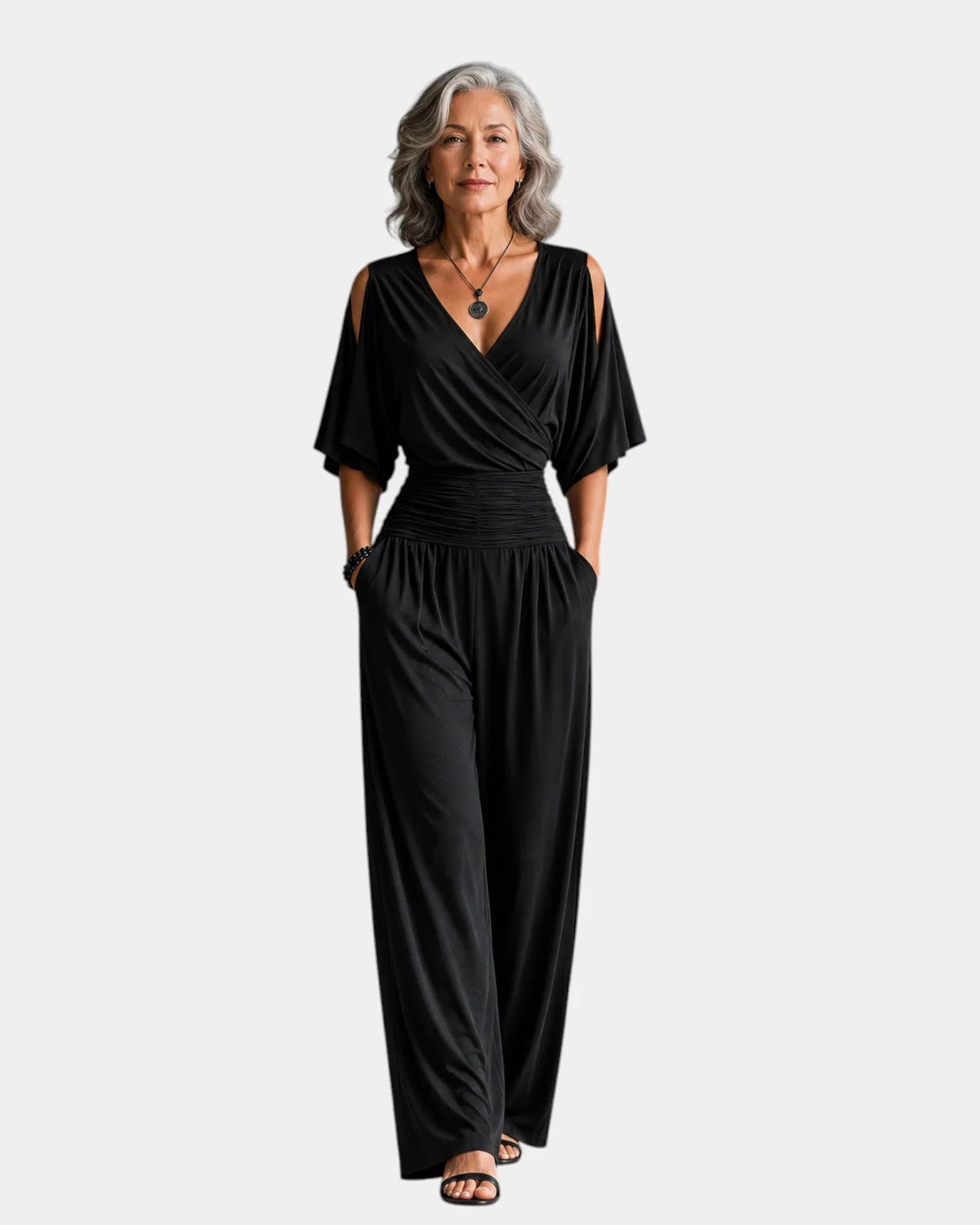 Reine | Elegante jumpsuit met blote schouders
