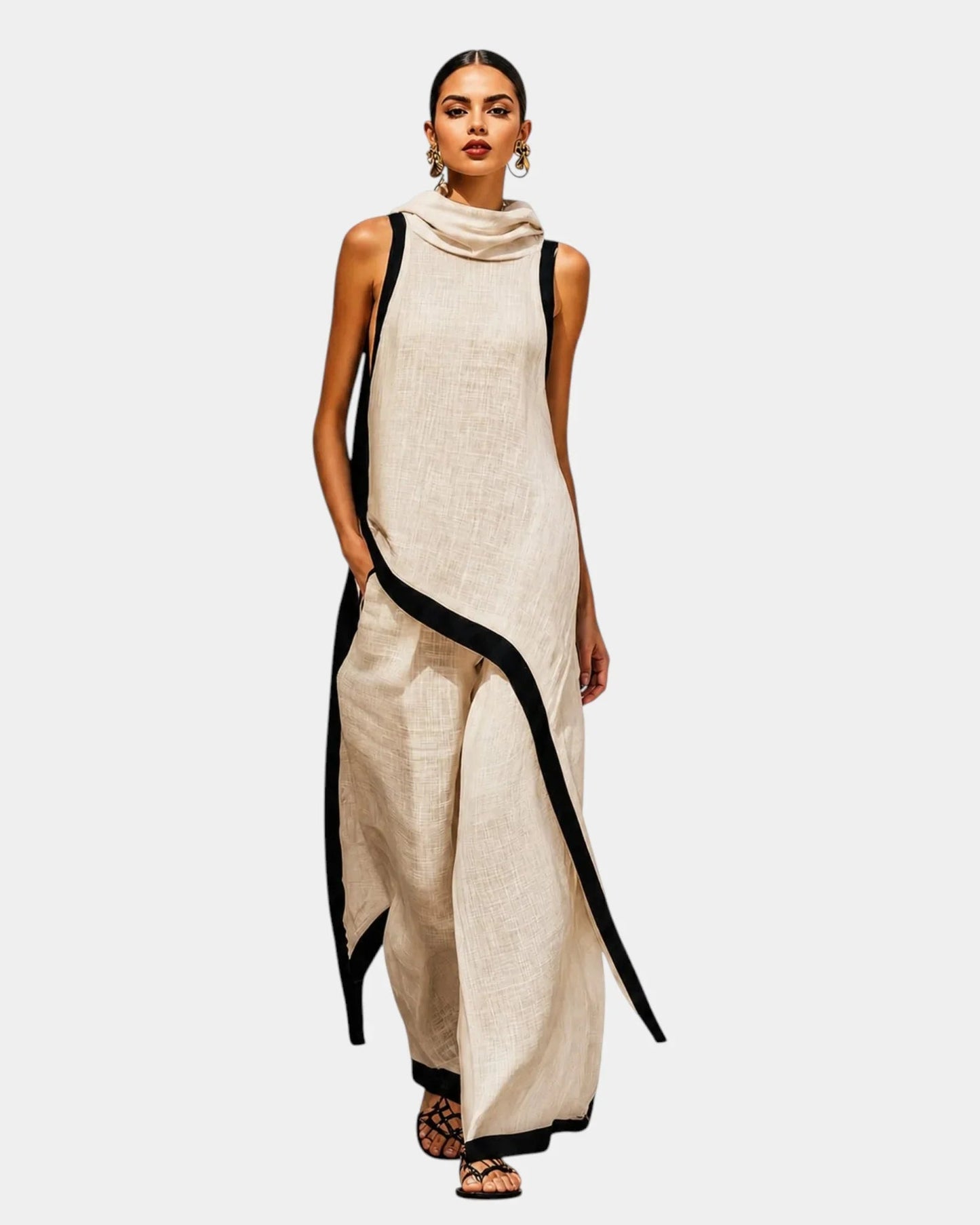 Nicaise | Elegante set van broek en blouse