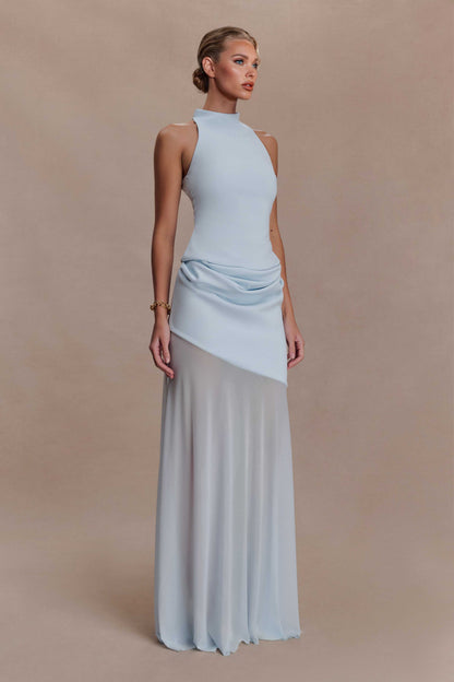 Mouwloze Top En Plissé Rok Set