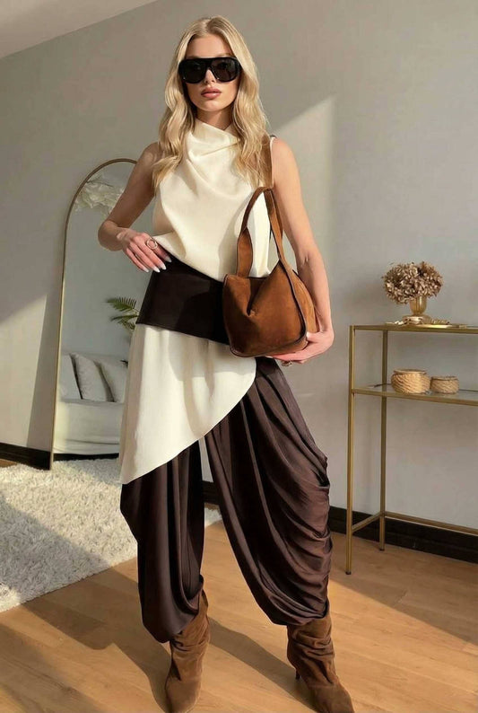 Haltertop en Bloomer Set