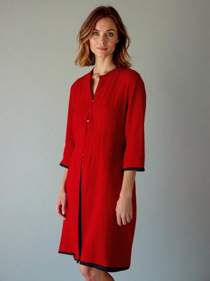 Cori Comfort Chic - Afslankend Linnen Vest