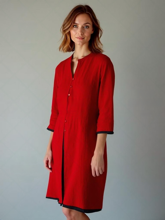 Cori Comfort Chic - Afslankend Linnen Vest