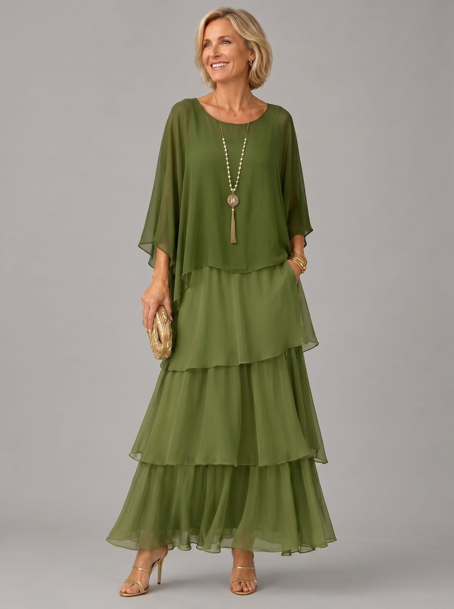 Lara™ | Elegante, soepel vallende maxi-jurk