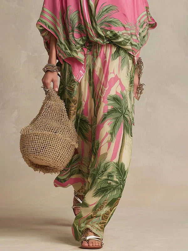 Patrizia | Twee-delige Kimono-stijl Set