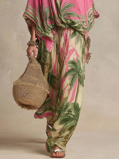 Patrizia | Twee-delige Kimono-stijl Set