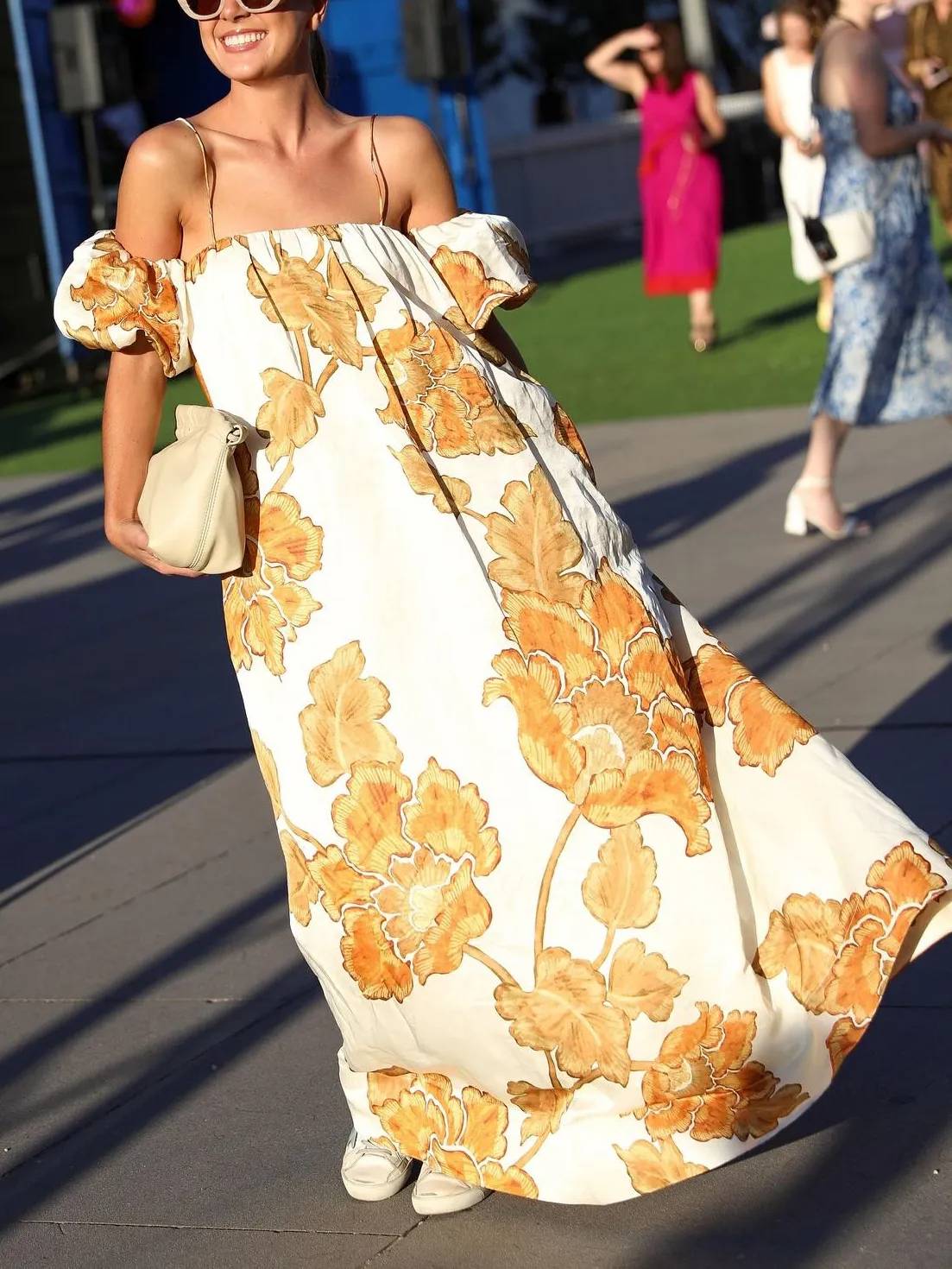 Bloemenprint Sling Dress